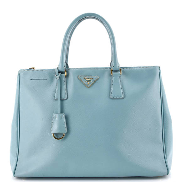 Prada Large Double Zip Lux Tote Saffiano Leather - Picture 1 of 6